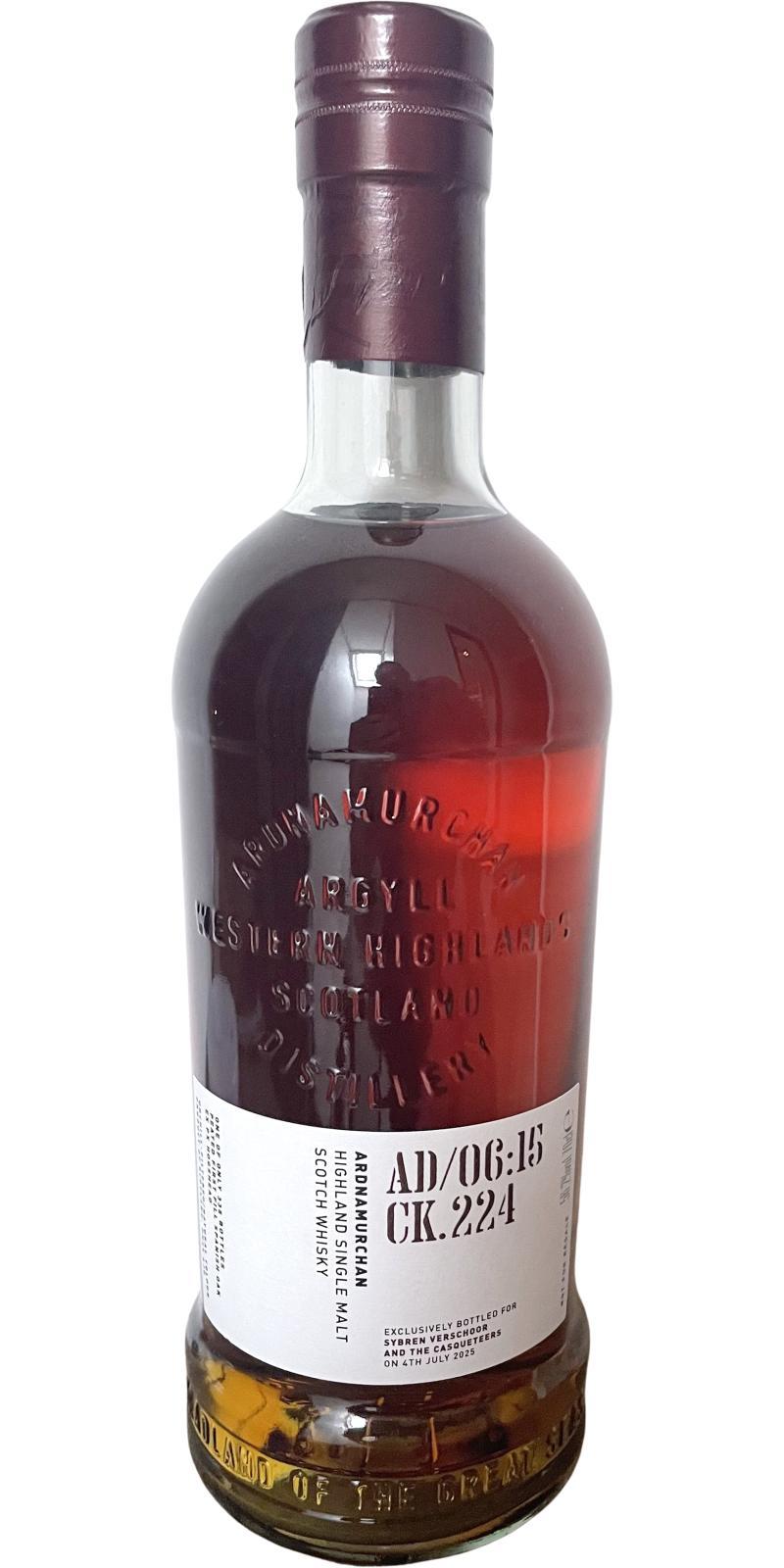 Ardnamurchan 2015 AD/06:15 CK.224 Private Cask