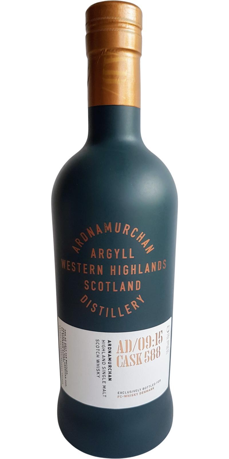 Ardnamurchan 2015 AD/09:15 CK.588 Private Cask Bottling - peated
