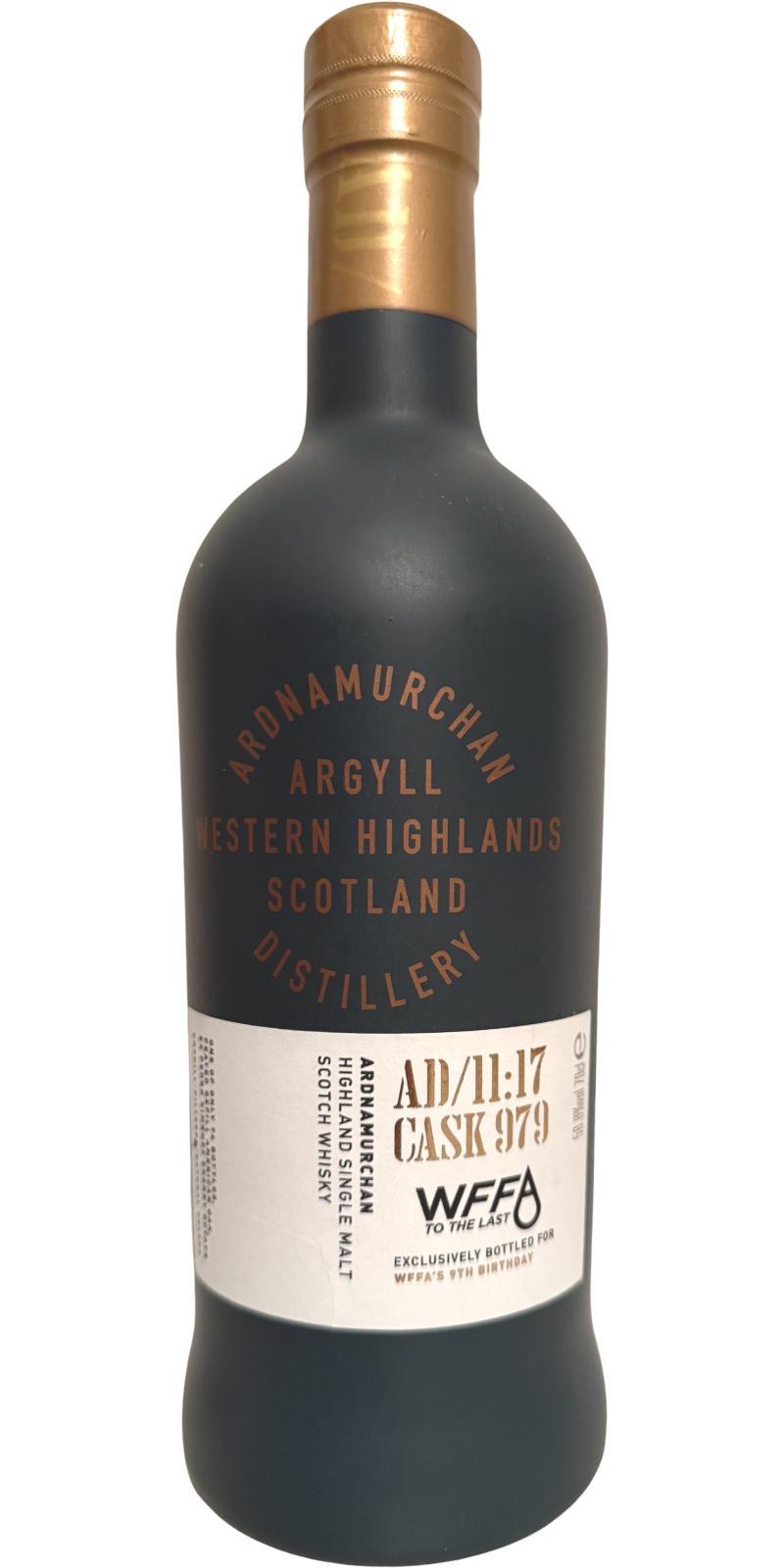 Ardnamurchan 2017 AD 11:17 Cask 979