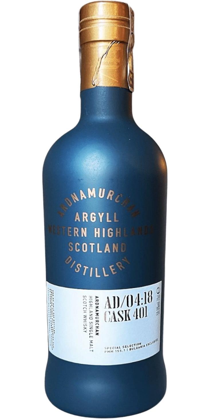 Ardnamurchan 2018 AD/04:18 CASK 401 Single Cask