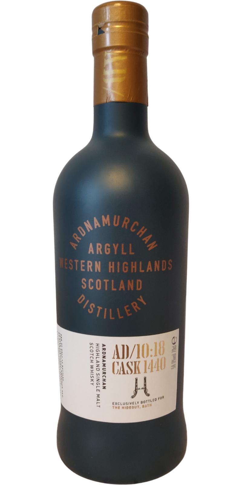 Ardnamurchan 2018 AD/10:18 Cask 1440