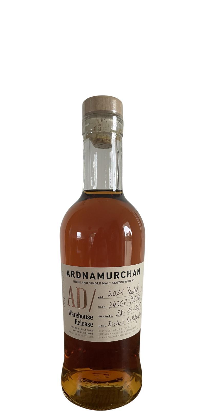 Ardnamurchan 2021 Warehouse Release - Hand Filled Distillery Exclusive