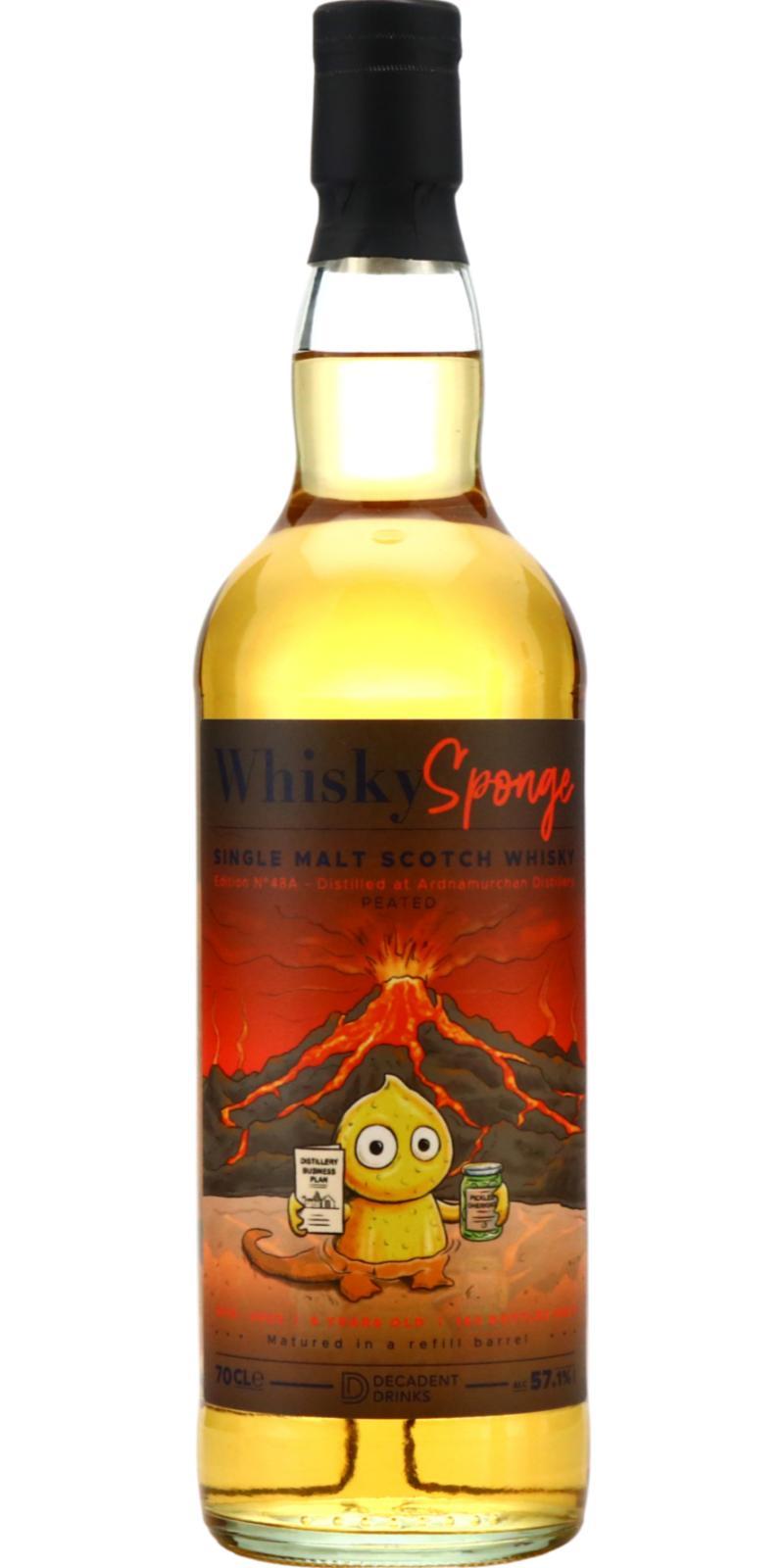 Ardnamurchan 2015 DeDr Whisky Sponge