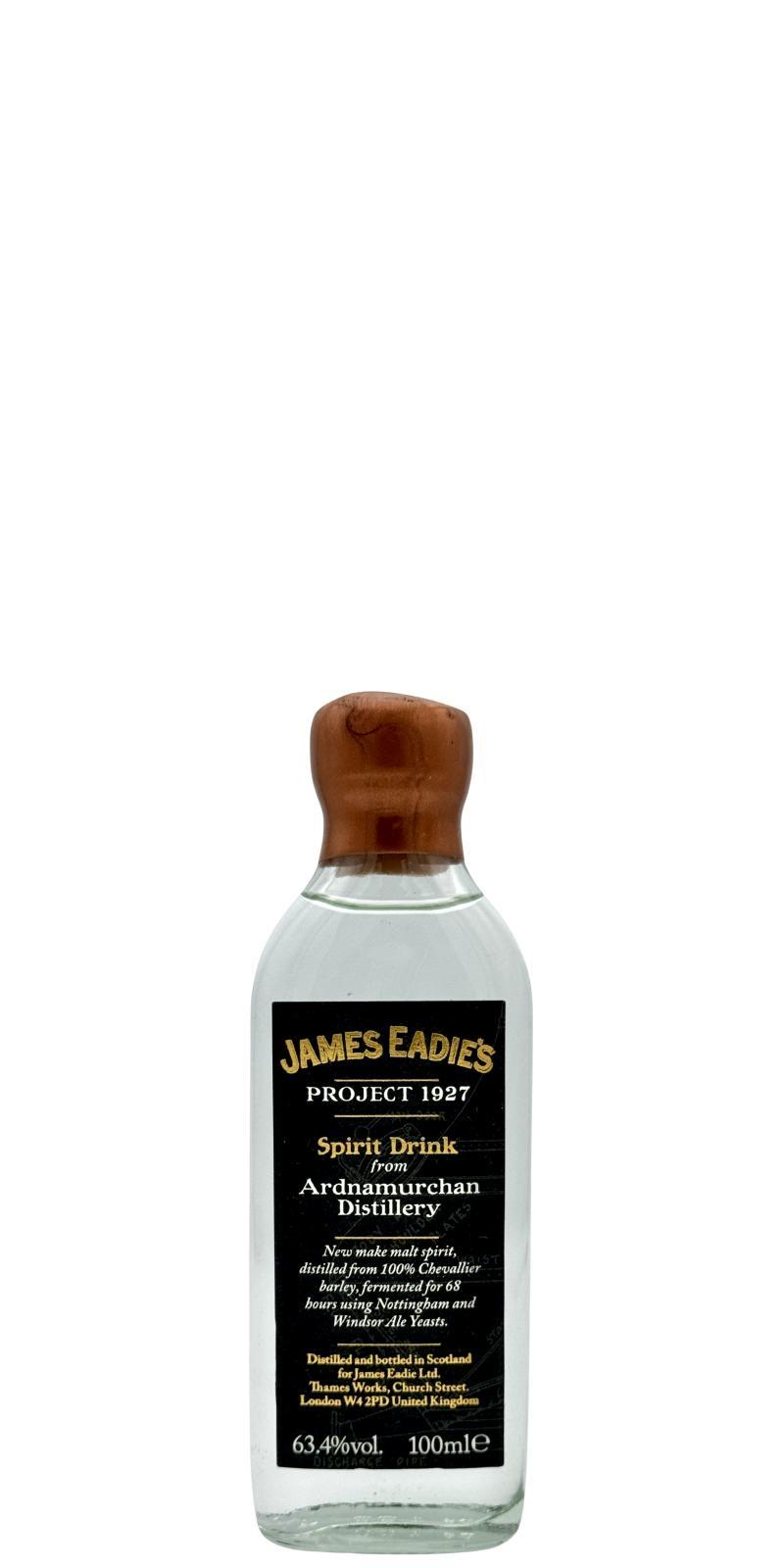 Ardnamurchan New Make Spirit JE Project 1927