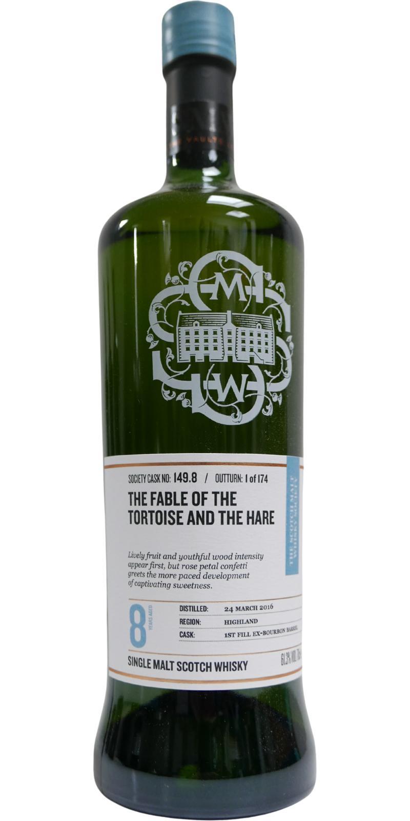 Ardnamurchan 2016 SMWS 149.8 The fable of the tortoise and the hare