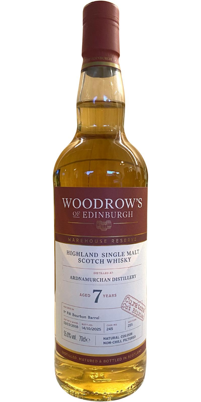 Ardnamurchan 2018 WroE Warehouse Reserve