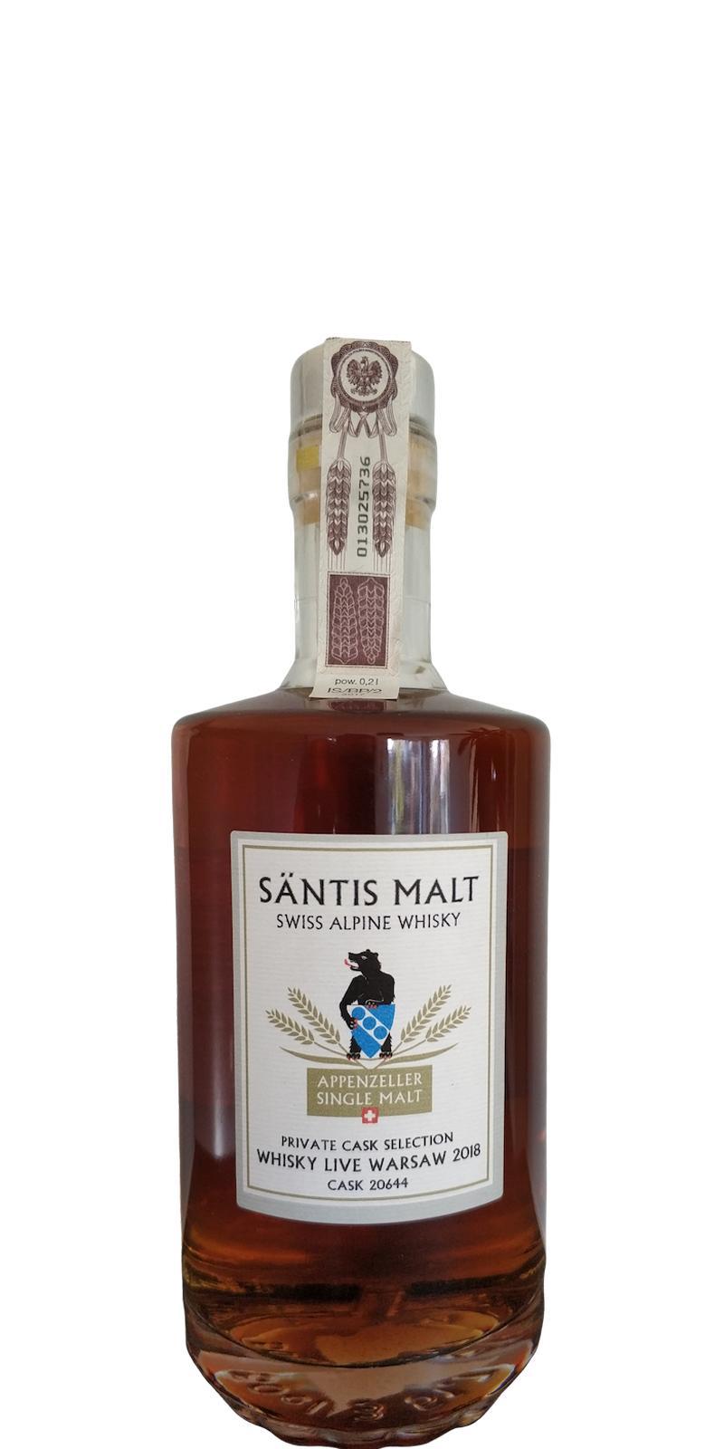Säntis Malt 06-year-old Single Cask Bottling