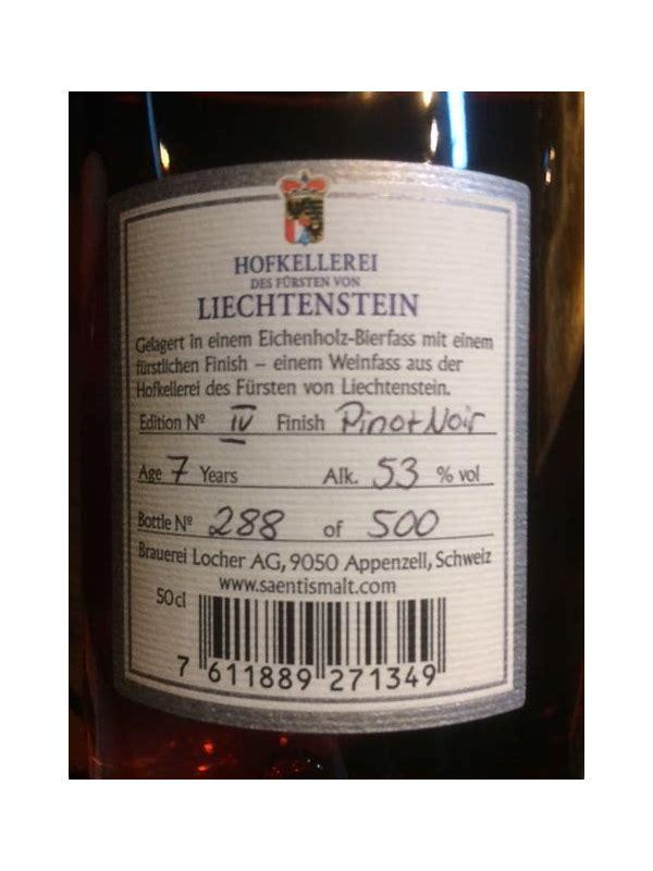 Säntis Malt Edition Liechtenstein IX