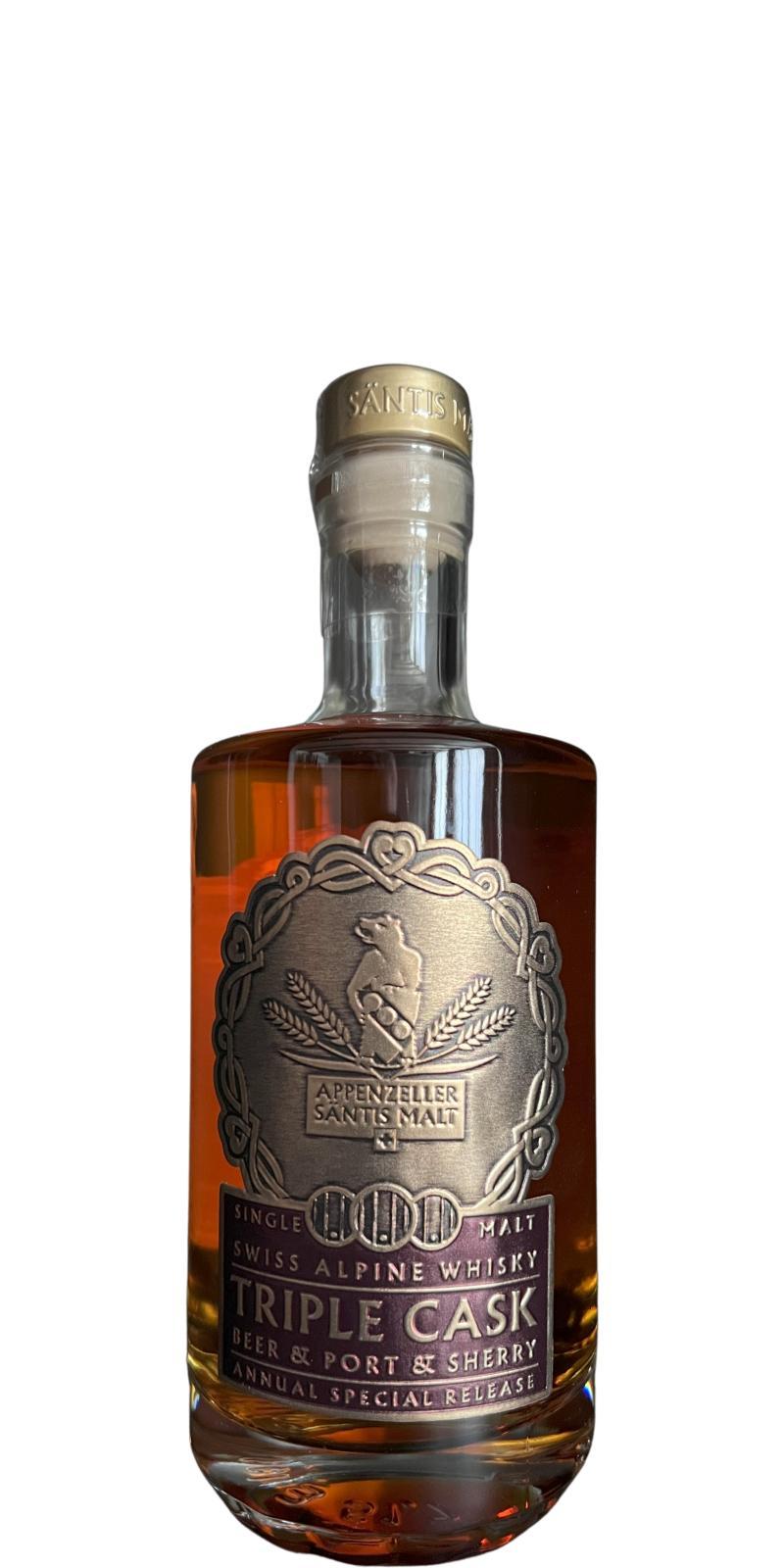 Säntis Malt Triple Cask Annual Special Release