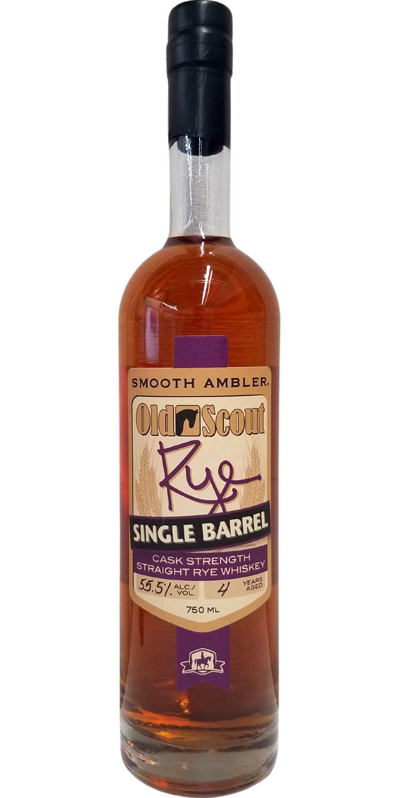 Smooth Ambler 04-year-old  Old Scout Rye - Straight Rye Whiskey