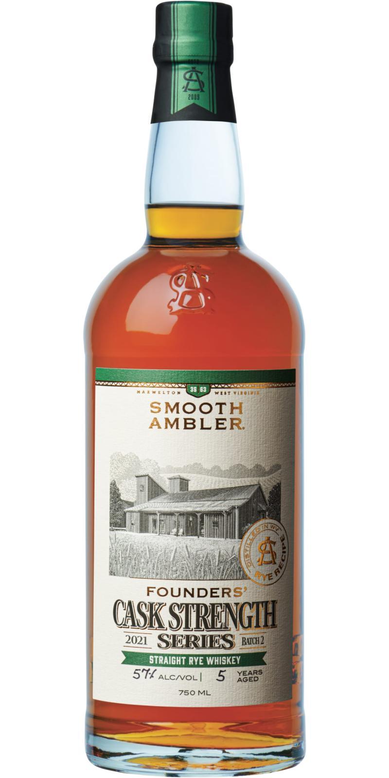 Smooth Ambler 05-year-old  Founders' Cask Strength Series