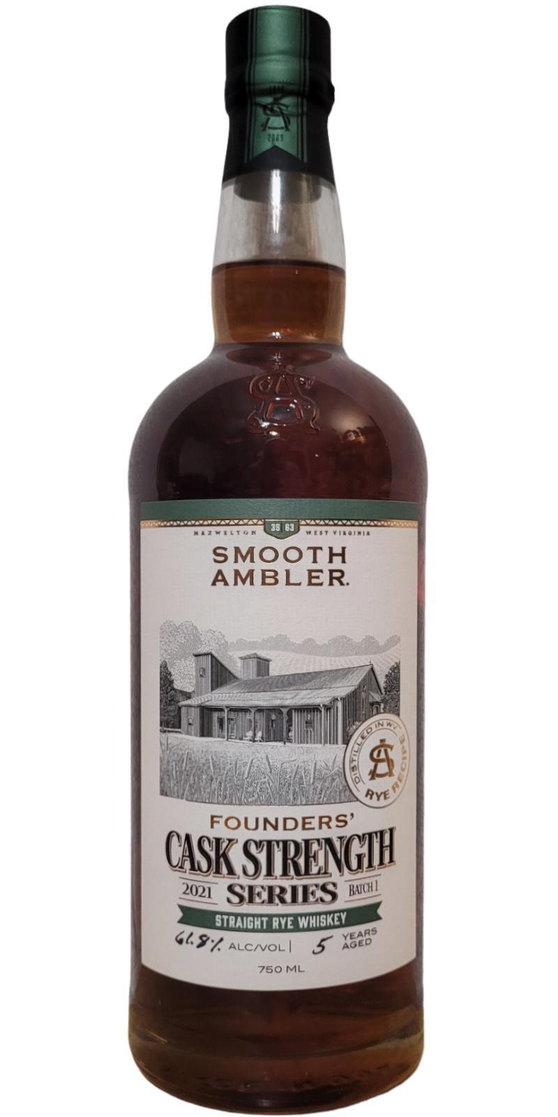 Smooth Ambler 05-year-old  Founders' Cask Strength Series