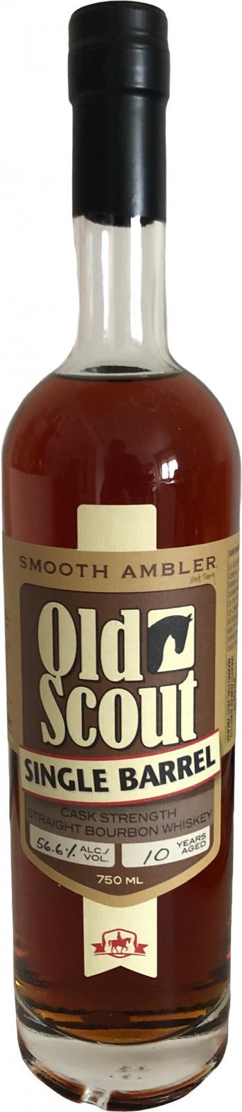 Smooth Ambler 10-year-old  Old Scout - Single Barrel