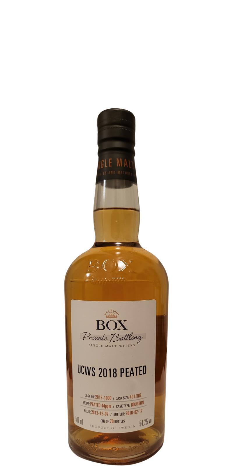 Box 2012  Private Bottling