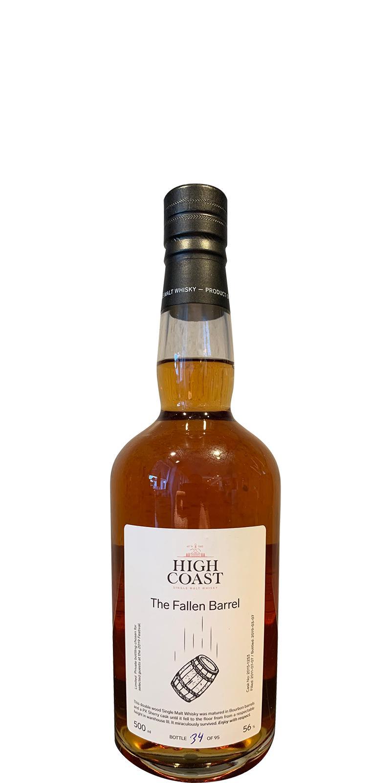 High Coast 2011 - The Fallen Barrel  Limited Private Bottling  2019 Festival