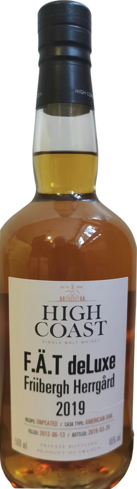 High Coast 2012  Private Bottling