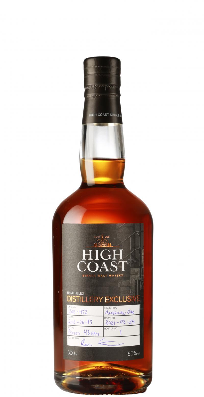 High Coast 2012   Distillery Exclusive - Hand Filled