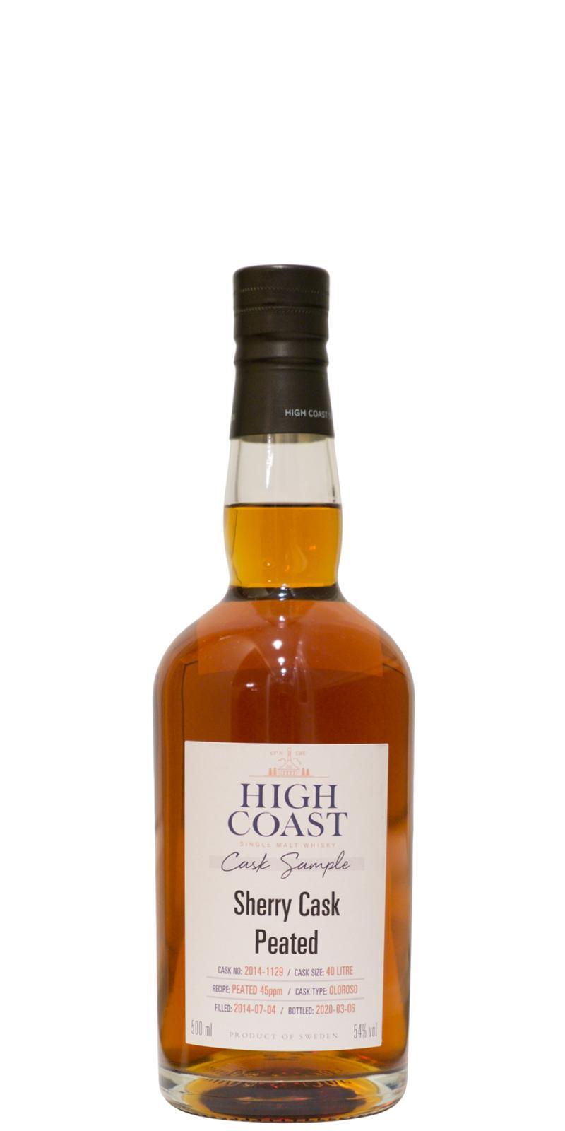 High Coast 2014  Cask Sample