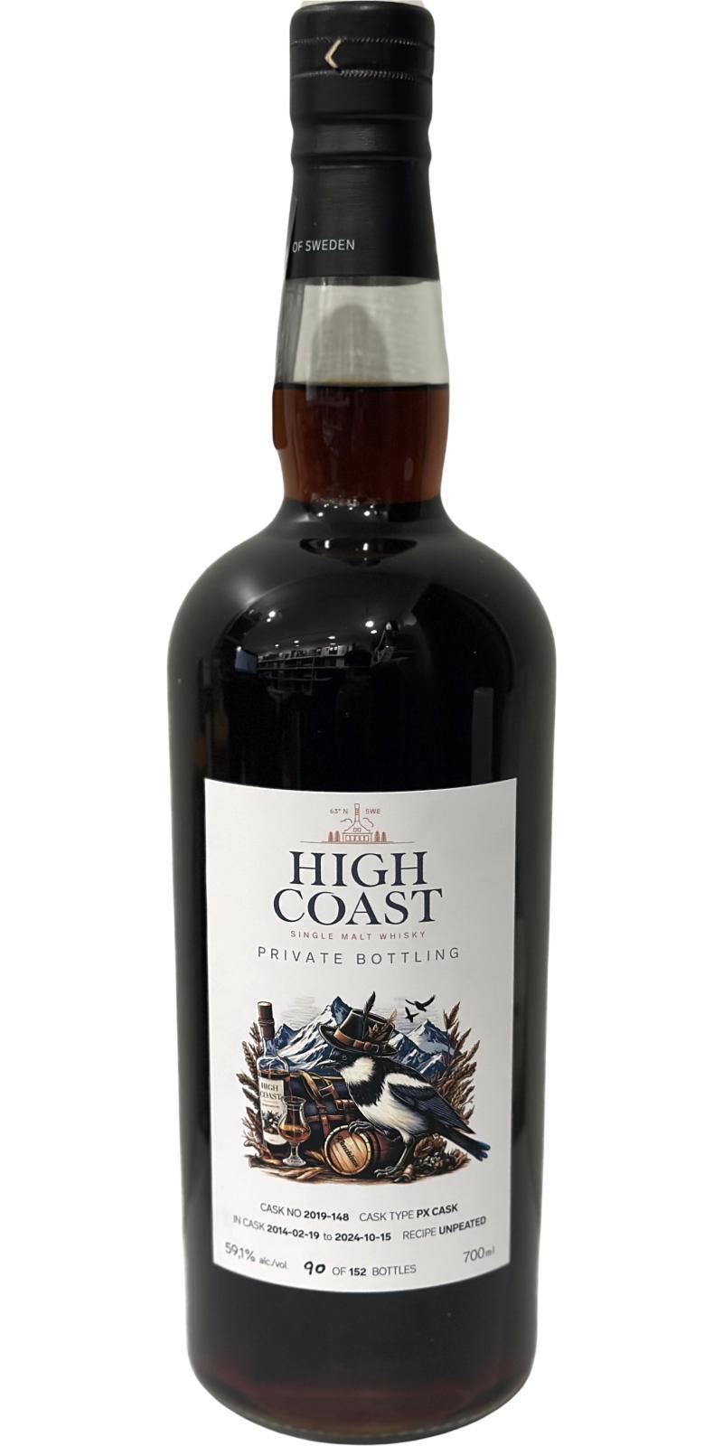 High Coast 2014  Private Bottling