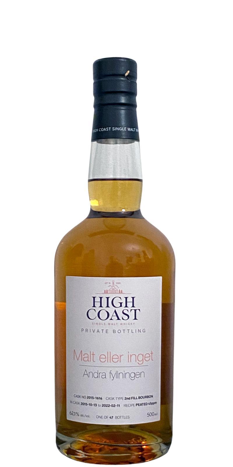 High Coast 2015  Private Bottling