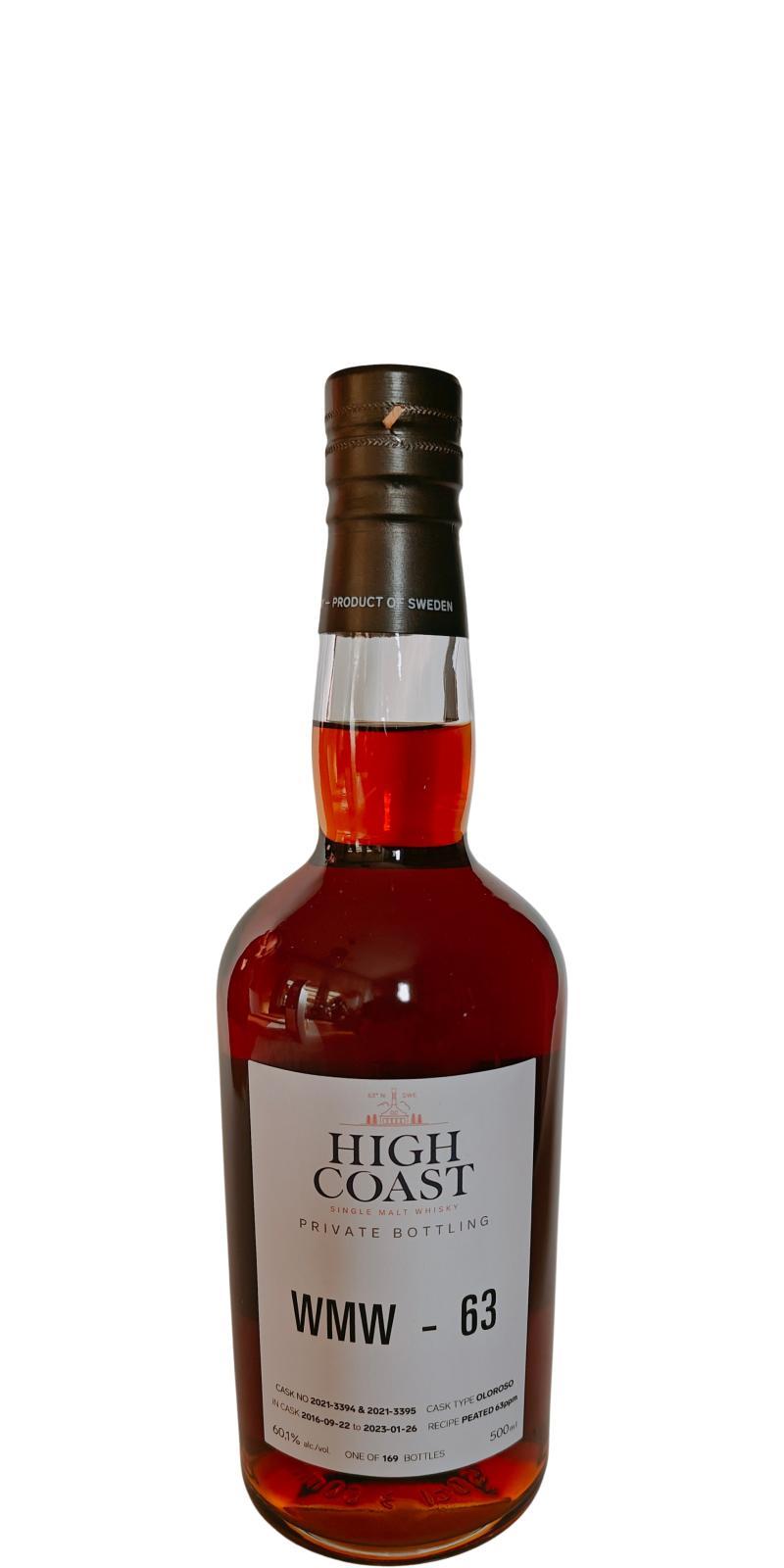 High Coast 2016  WMW-63 - Private Bottling