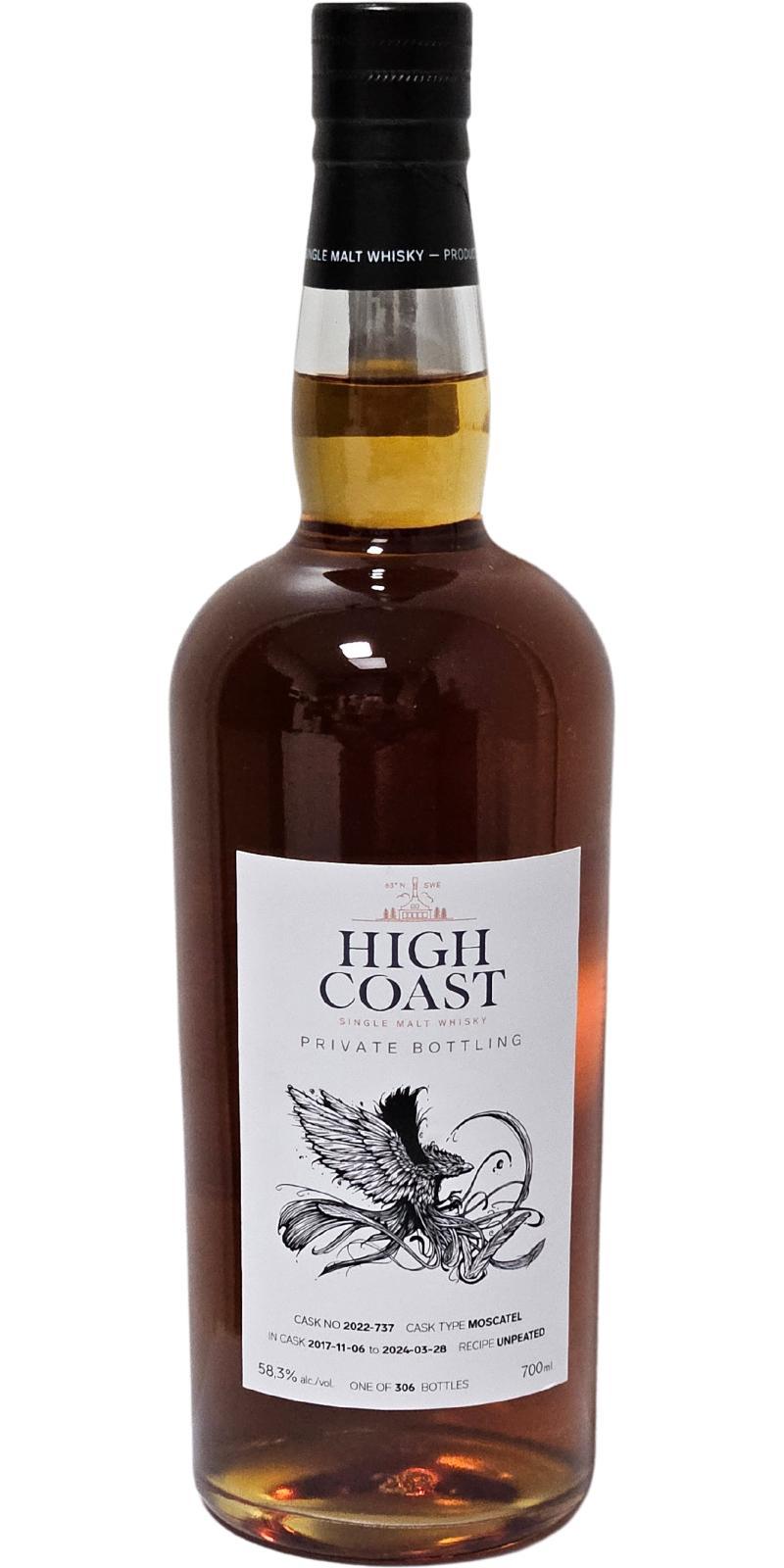 High Coast 2017  Private Bottling