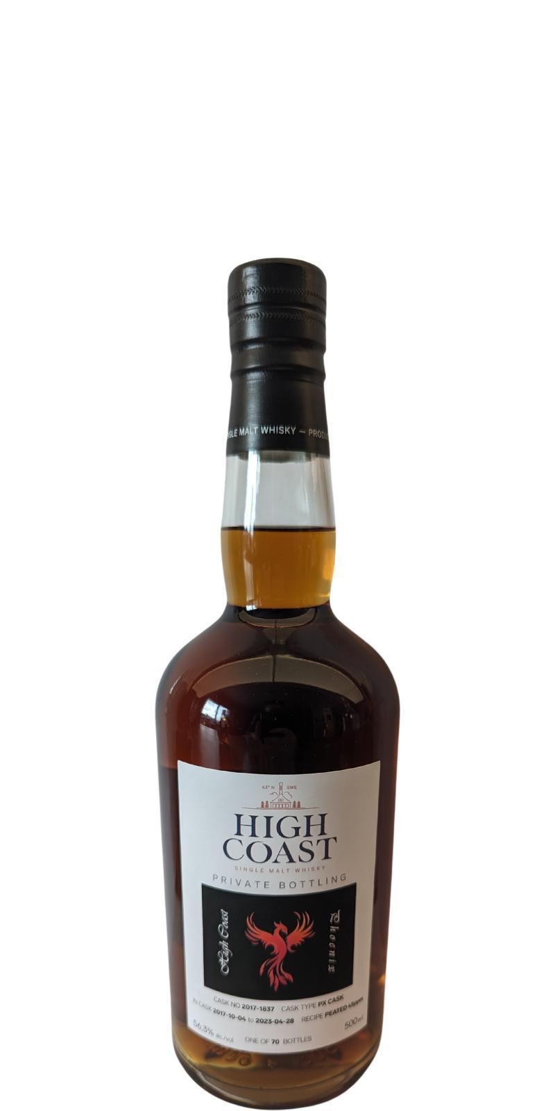 High Coast 2017  Private Bottling