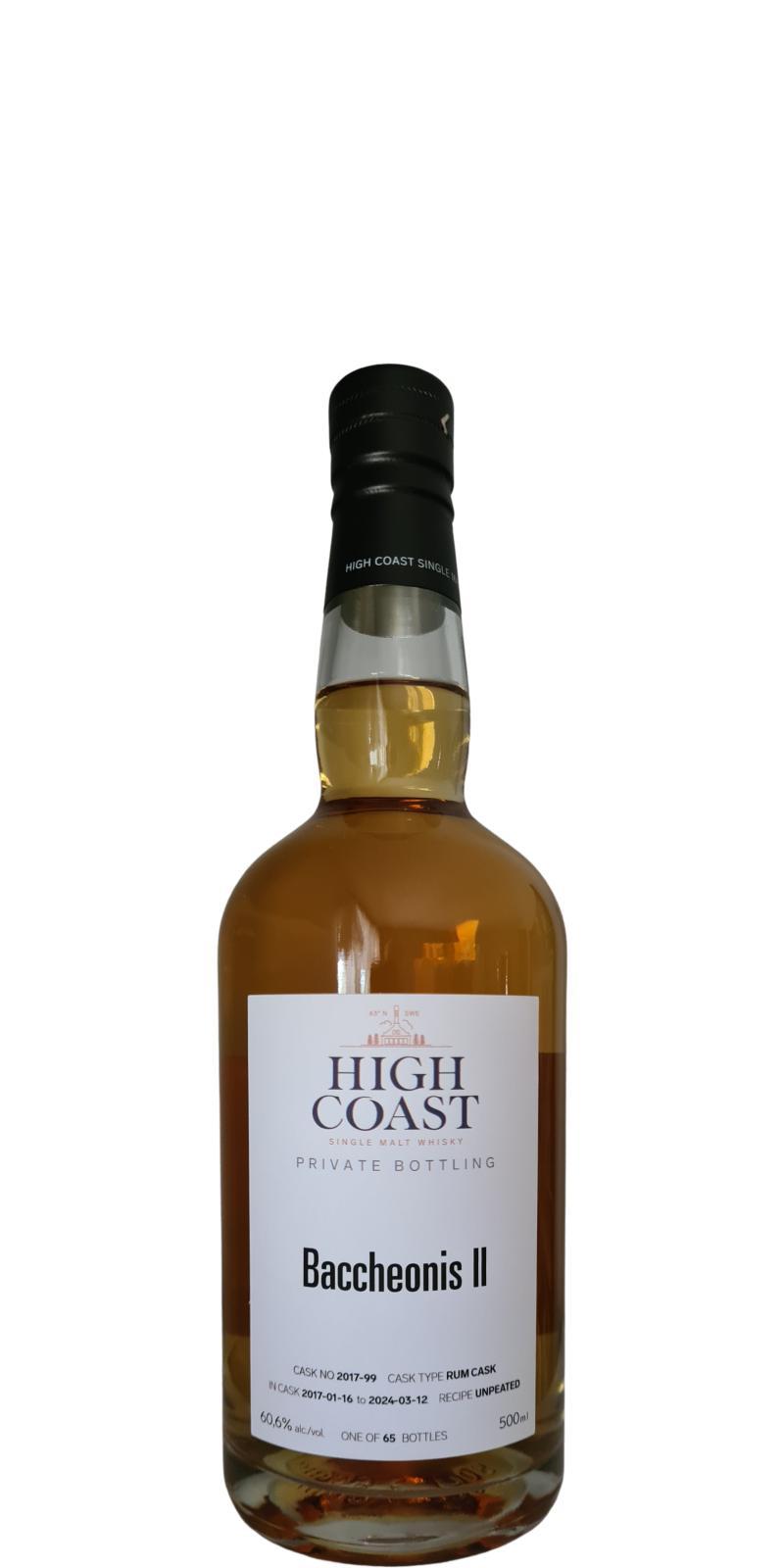 High Coast 2017  Private Bottling