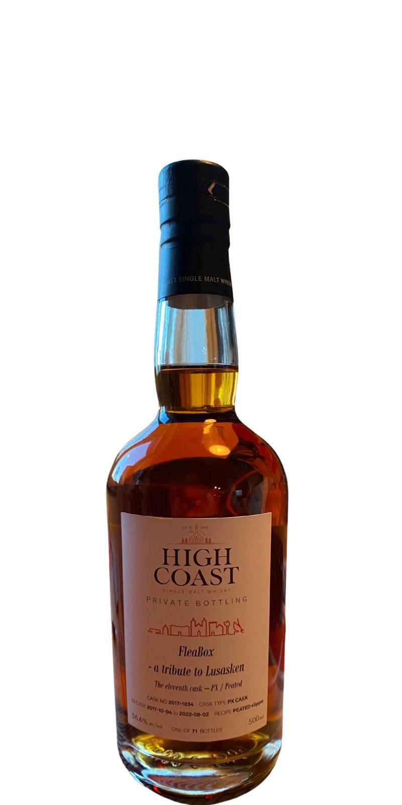 High Coast 2017  Private Bottling