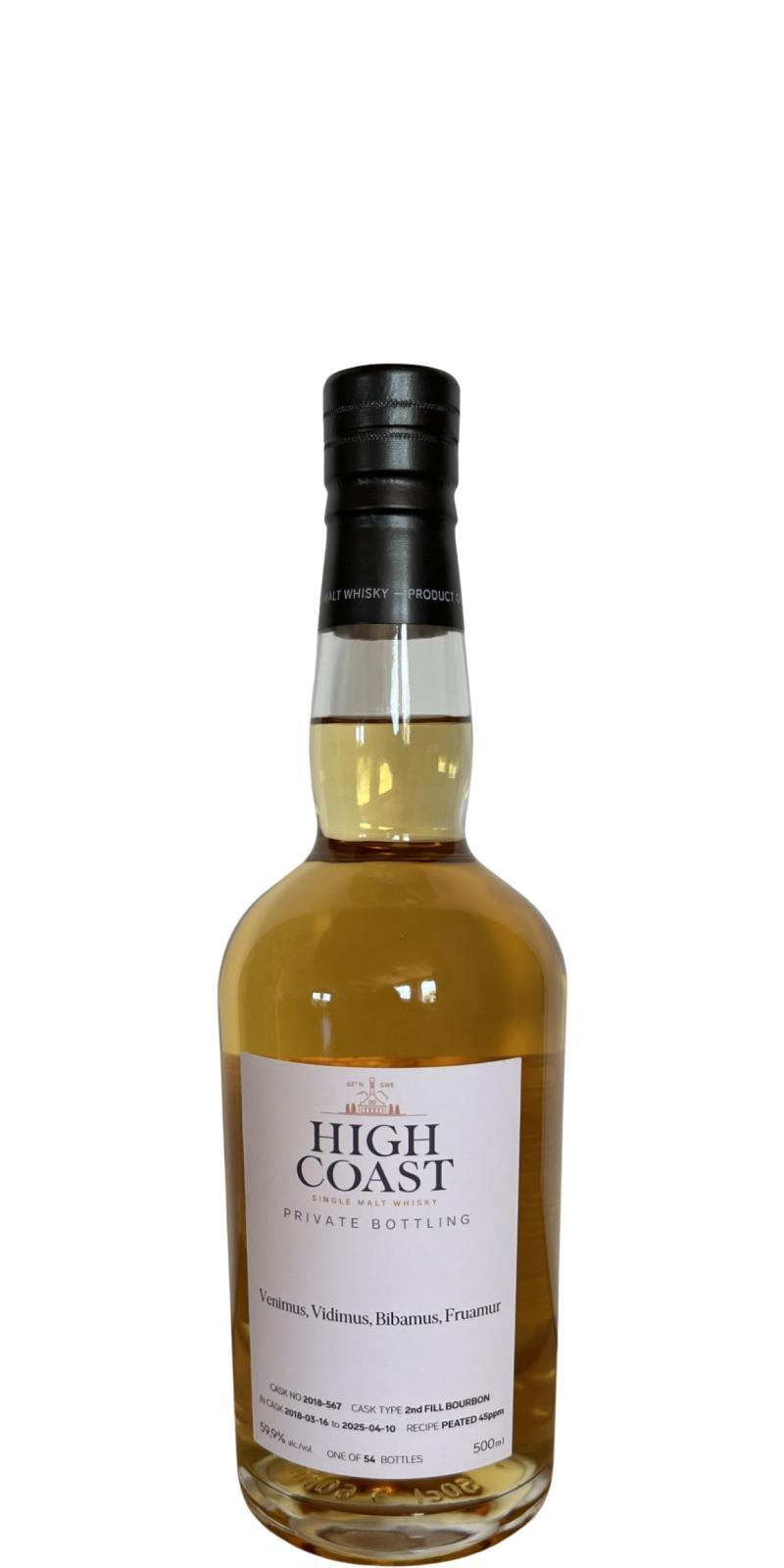 High Coast 2018  Private Bottling - ulvgrimer