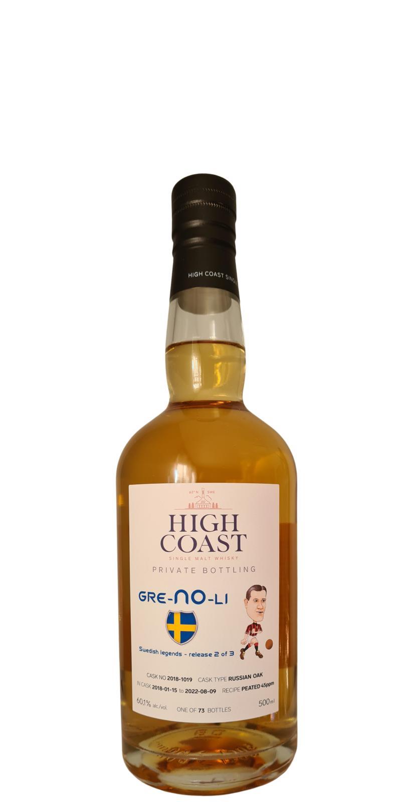 High Coast 2018  Private Bottling