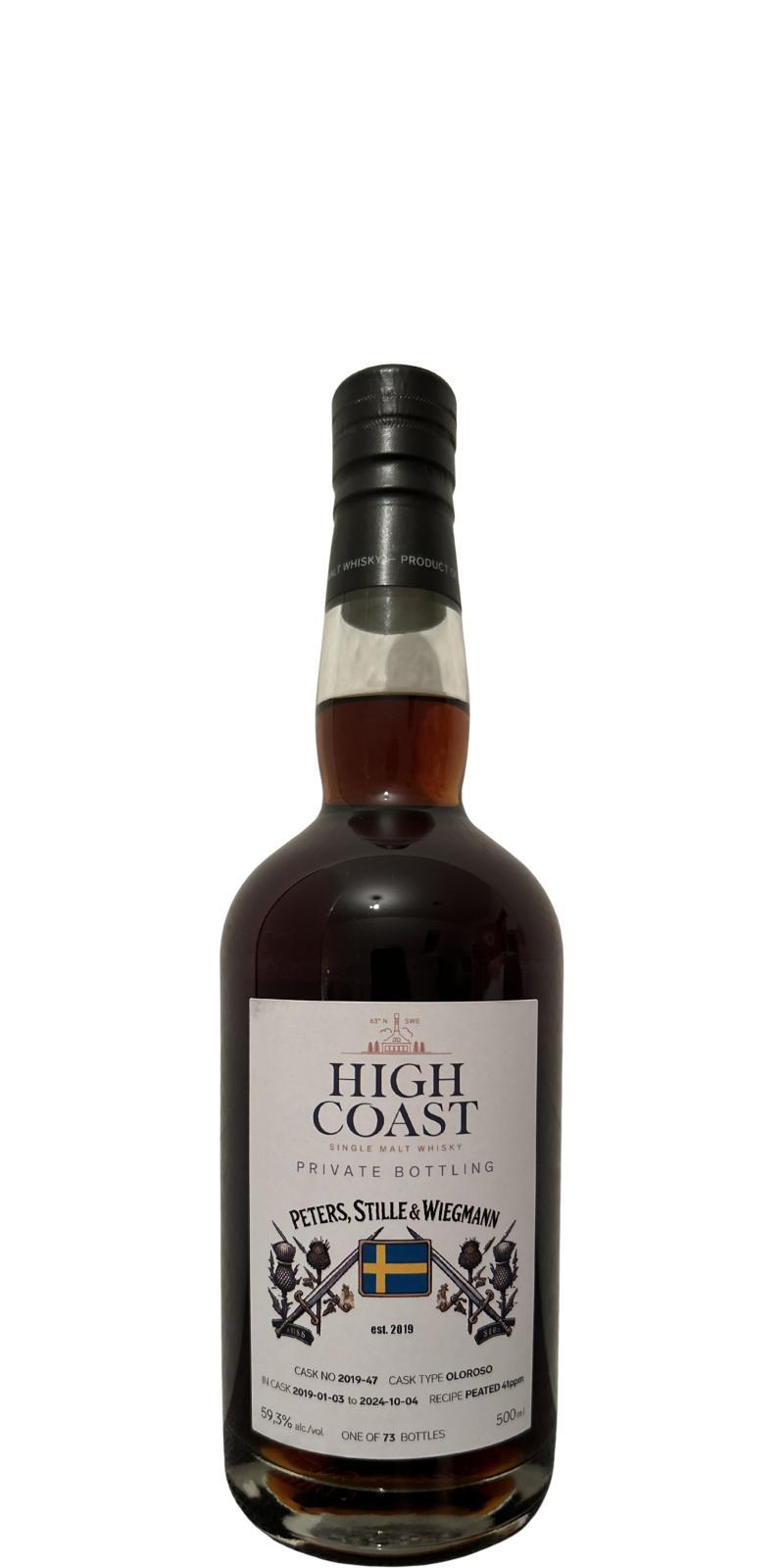 High Coast 2019  Private Bottling