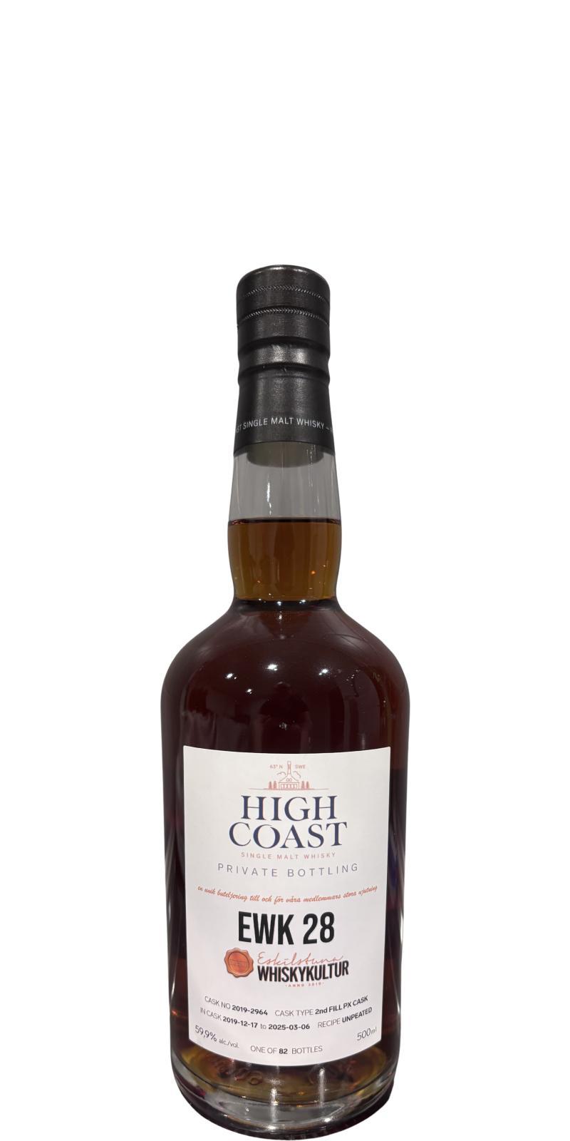 High Coast 2019  Private Bottling - EWK 28