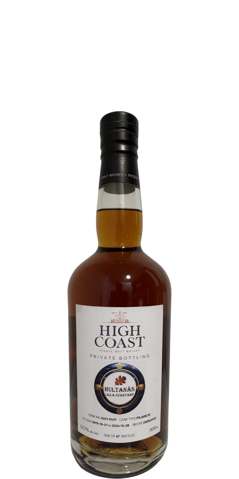 High Coast 2019  Private Bottling