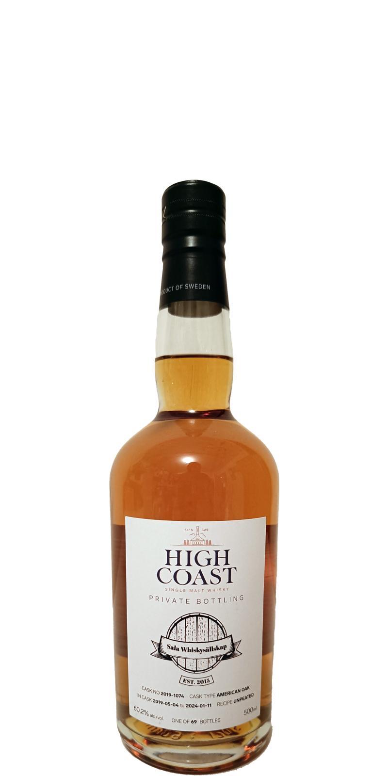 High Coast 2019  Private Bottling