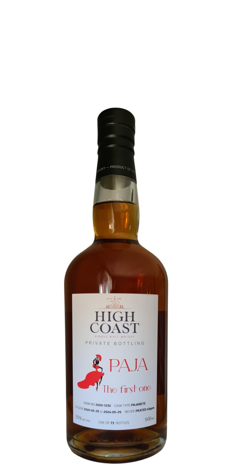 High Coast 2020  Private Bottling