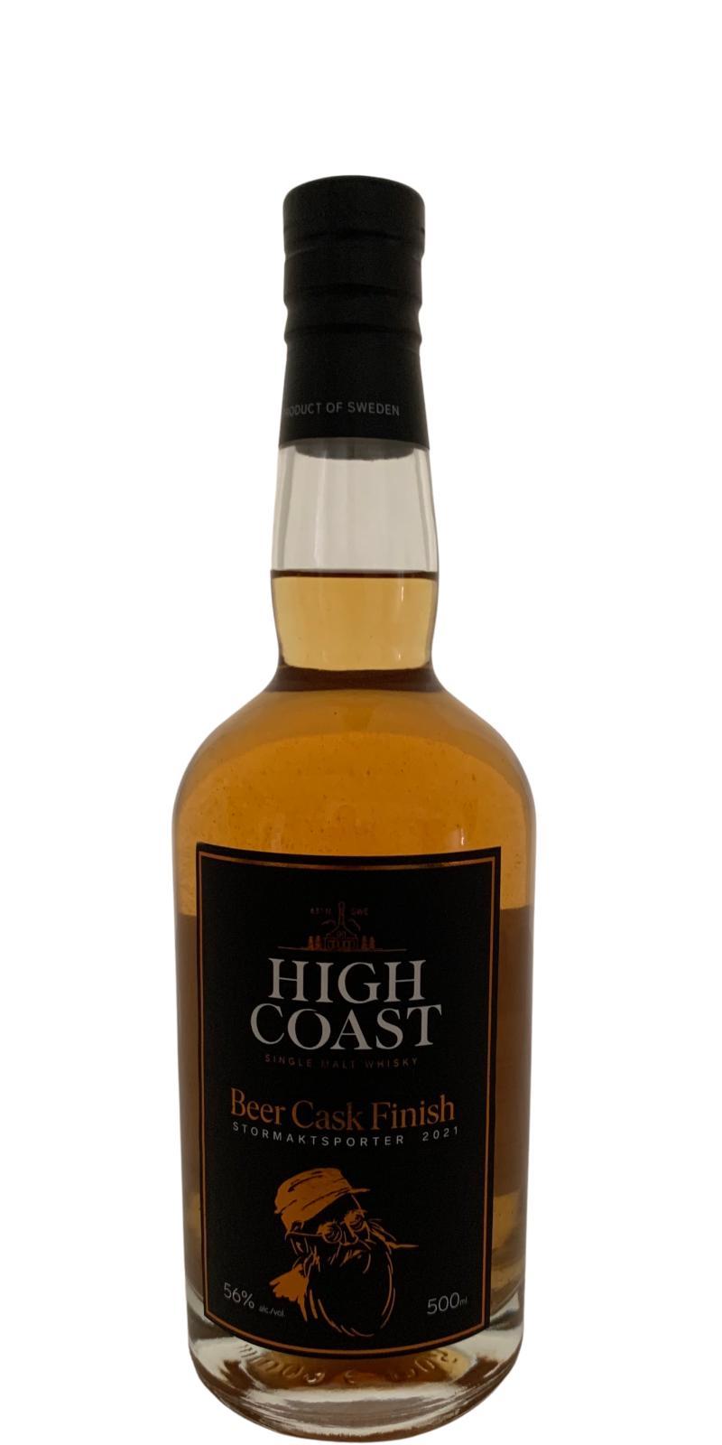 High Coast Beer Cask Finish  Stormaktsporter 2021