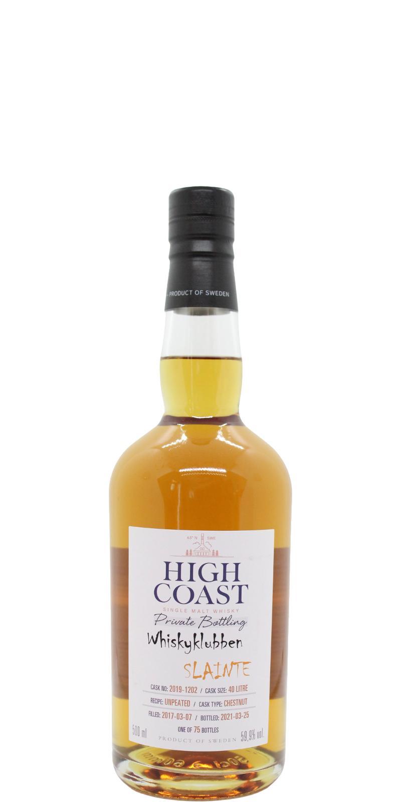 High Coast 2017 WSla  Whiskyklubben Slainte
