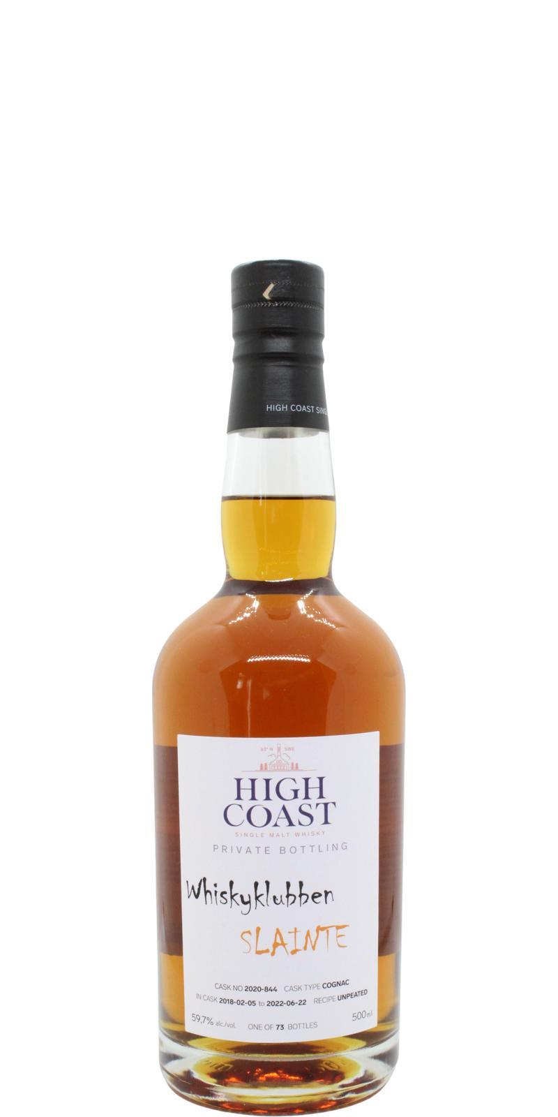 High Coast 2018 WSla  Whiskyklubben Slainte