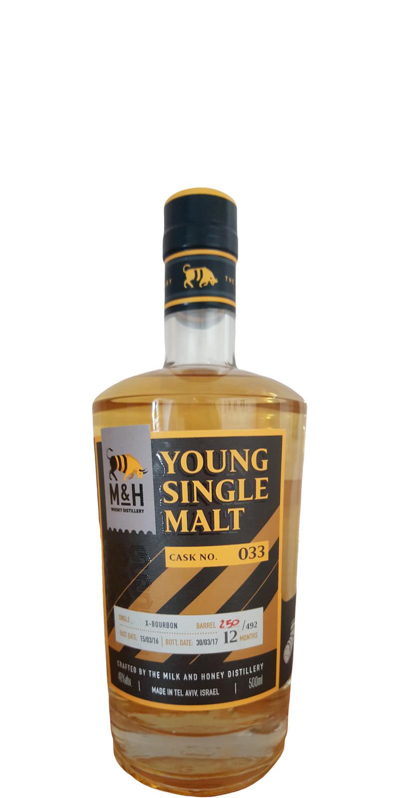 M&H 2016  Young Single Malt