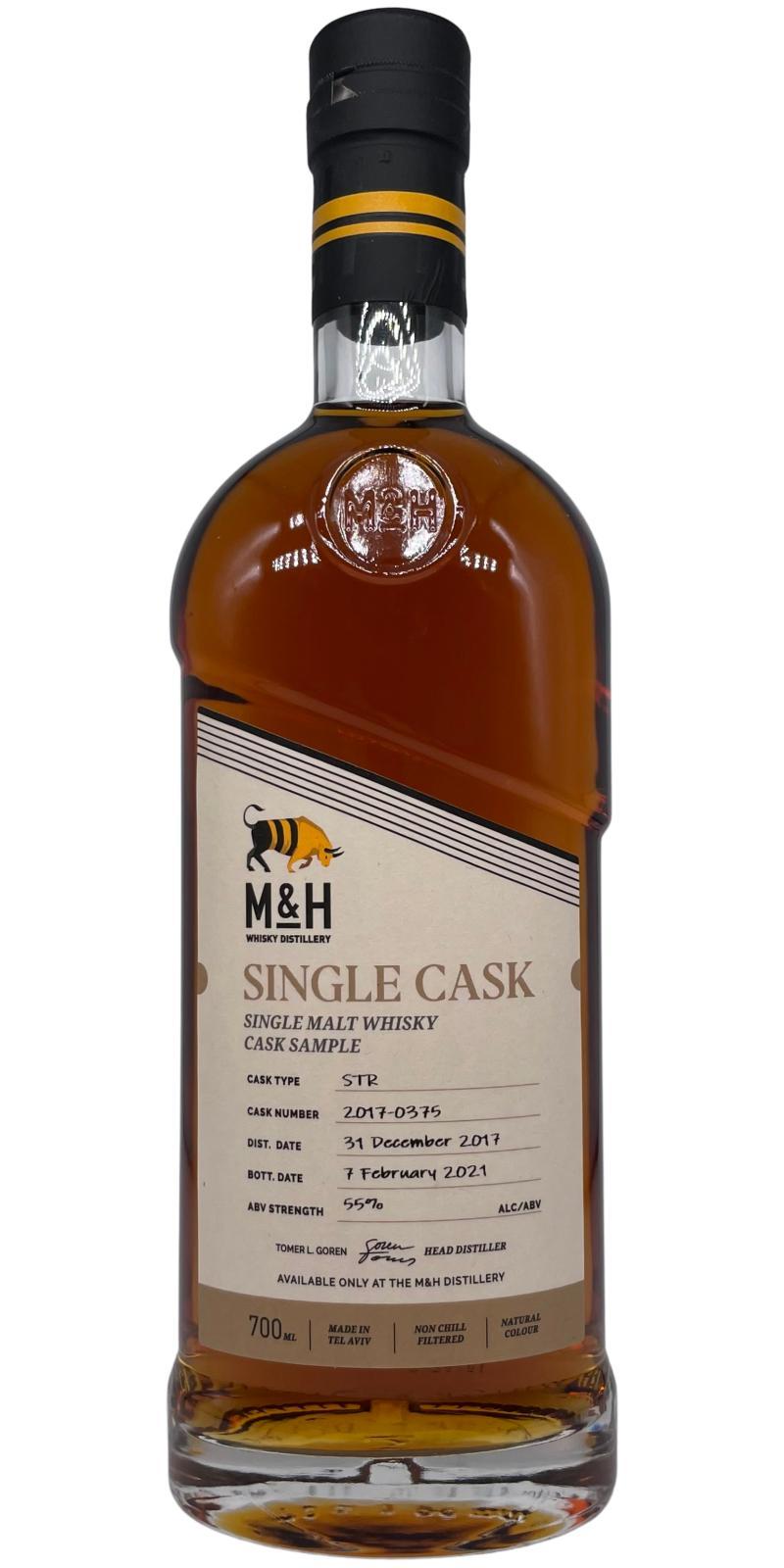 M&H 2017  Single Cask - Cask Sample