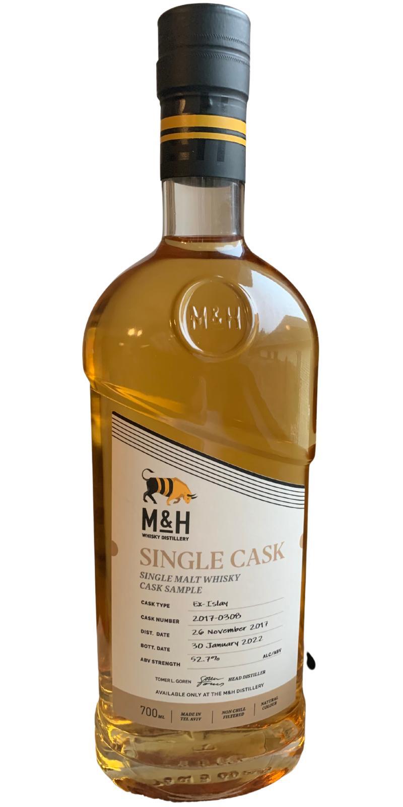 M&H 2017  Single Cask - Cask Sample