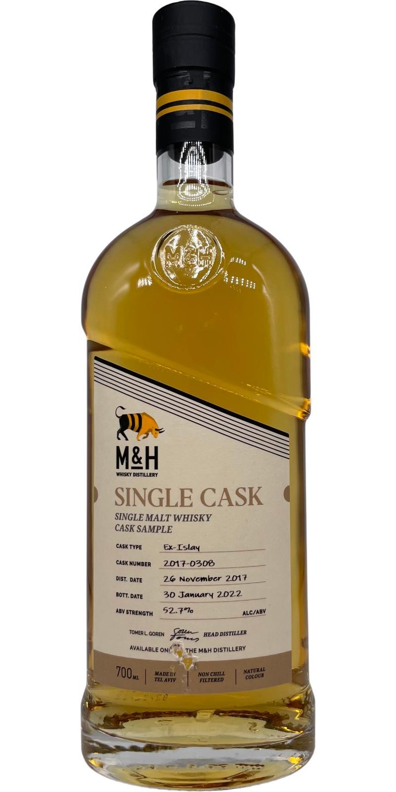M&H 2017  Single Cask - Cask Sample