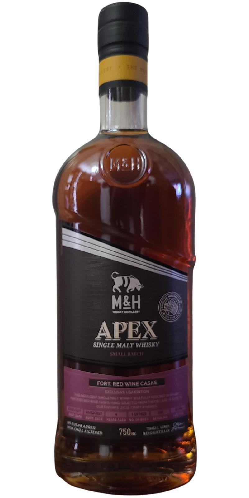 M&H 2017  APEX - Fort. Red Wine Casks