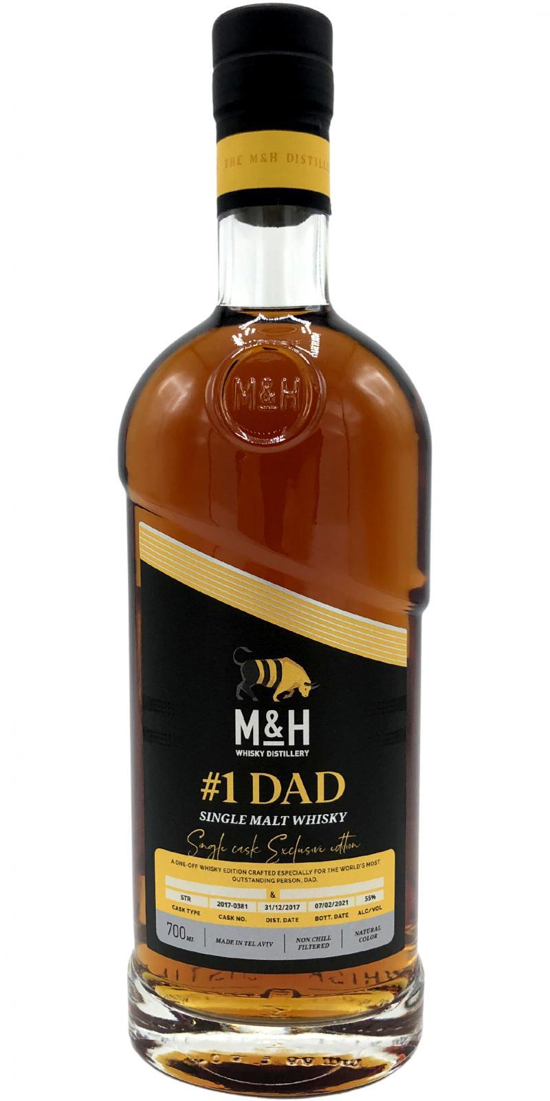 M&H 2017  Single Cask #1 Dad