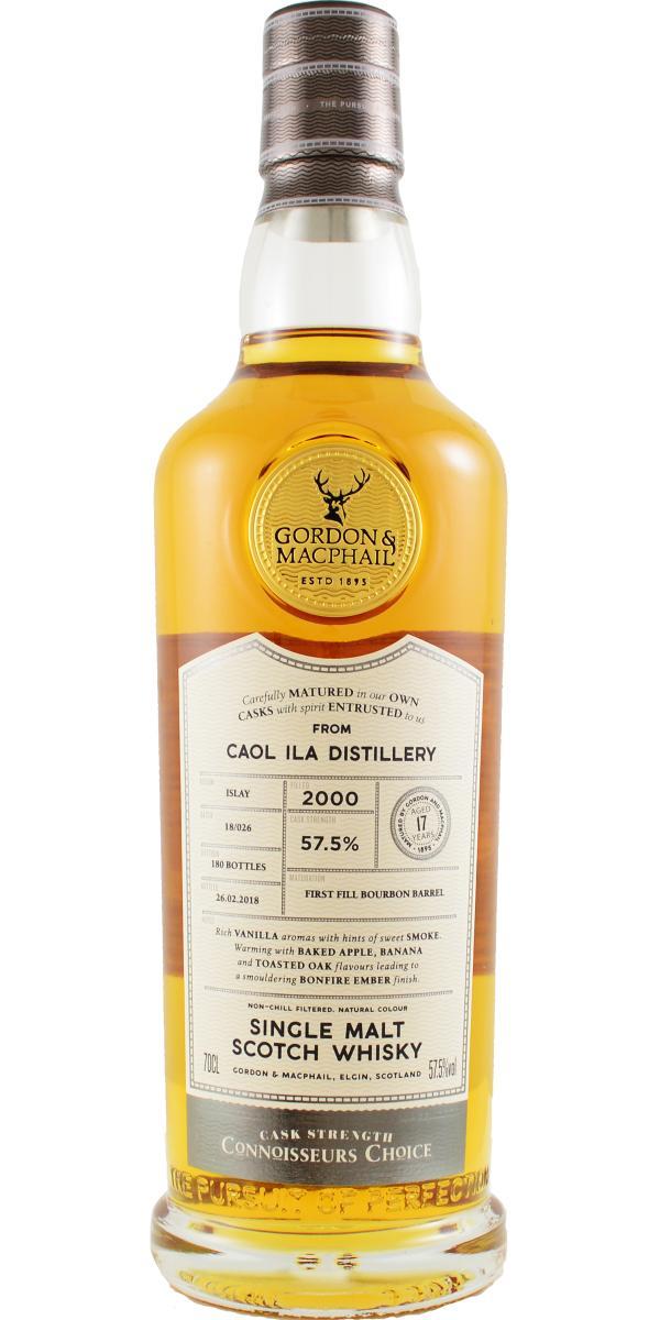 Caol Ila 2000 GM Connoisseurs Choice - Cask Strength