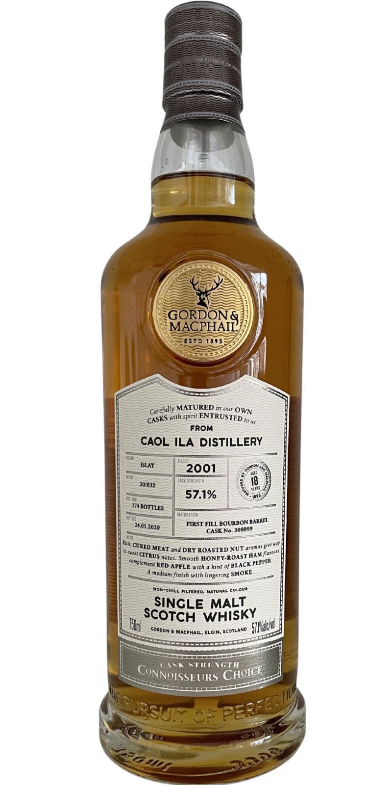 Caol Ila 2001 GM Connoisseurs Choice - Cask Strength