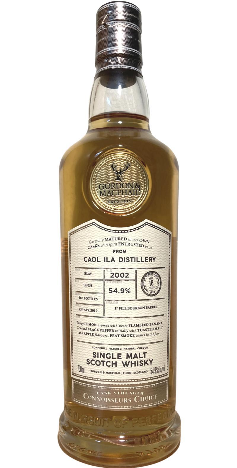 Caol Ila 2002 GM Connoisseurs Choice - Cask Strength