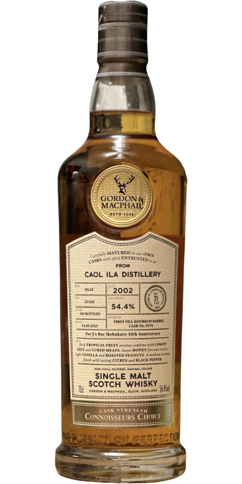 Caol Ila 2002 GM Connoisseurs Choice - Cask Strength