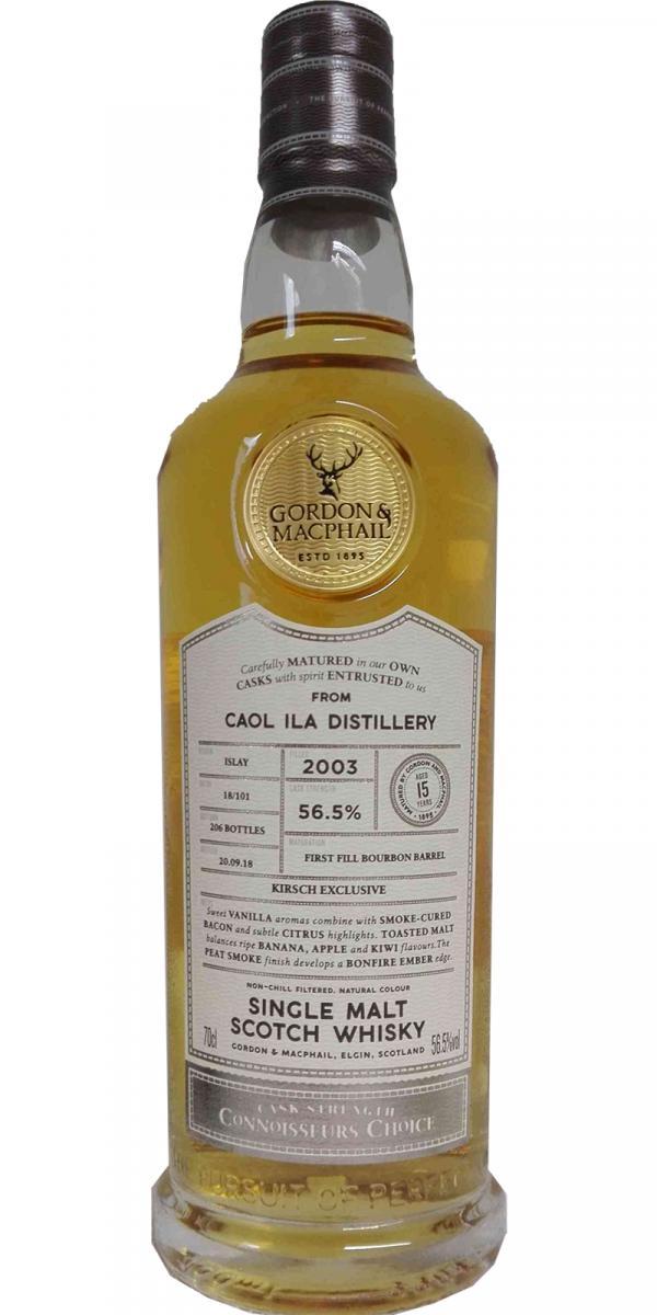 Caol Ila 2003 GM Connoisseurs Choice - Cask Strength